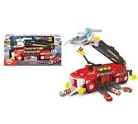 Dickie Rescue Hybrids Fire Tanker - Two die-cast cars accurately scaled included, Clear