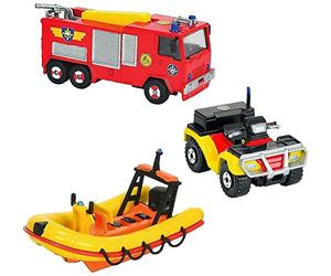 Dickie-Spielzeug 203099629 - Fireman Sam vehicle set - Assorted Colours