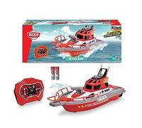Dickie Toys 201107000- Radio Control Fire Engine 38 cm, 2 Channels, 27 MHz, USB Charging, Tip Speed 6 km/h, for Children from 6 Years