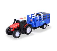 Dickie Toys 203745008 Car Carrier Auto Transporter with 3 Vehicles