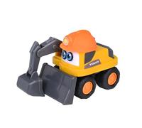 Dickie Toys ABC - Volvo Construction Site Vehicle Builder Team (12 cm) from 1 Year - Toy Car with Motion Effect, Toy for Babies and Children from 12 Months, 3 Assorted Designs, Random Selection