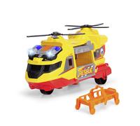 Dickie Toys - Elicottero di Soccorso cm 20, luci e Suoni, argano di Soccorso, a