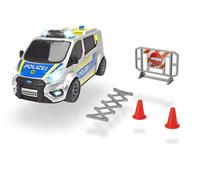 Dickie Toys Ford Transit Police Van Toy with Lights Sound Barriers Kids Car 3