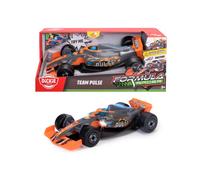 Dickie Toys Formula Racer Team Pulse - 1:24 Toy Car with Light & Sound, Friction & Rubber Wheels - 23 cm - Try Me