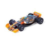 Dickie Toys Formula Racer Team Pulse - 1:24 Toy Car with Light & Sound, Friction & Rubber Wheels - 23 cm - Try Me