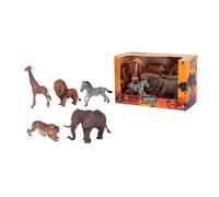 Dickie Toys Nature World-safari Animals Set (104343103) Animal Figures Brown Kids