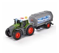 Dickie Toys Pharm Tractor Fendt Milk Light And Sound 26 Cm Silver