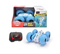 Dickie Toys - RC Car Wild Flippy (Blue) - Remote Controlled Car with Rotation and Flip Function (up to 8 kmh), Toy Car for Children from 6 Years, 201103003