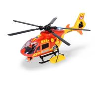 Dickie Toys - RESCUE HELICOPTER AIRBUS H145 (36 cm) - Toy Helicopter with Wind-U