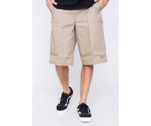 Dickies - 13In MTL PKT W/St Rec Khaki - Shorts - beige - W28 - 65% Cotton, 35% Polyester W28