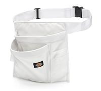 Dickies 5-Pocket Single Side Tool Belt Pouch/Work Apron for Painters, Carpenters, and Builders, Durable Canvas Construction, Adjustable Belt for Custom Fit