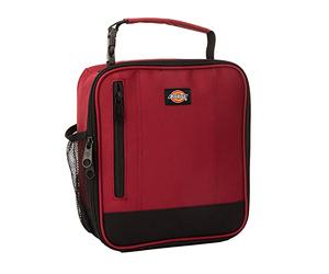 Dickies Basic Insulated Lunch Bag for School and Work, Thermal Reusable Office Lunch Box for Kids, Boys, Girls, Men, Women (Bloodstone)