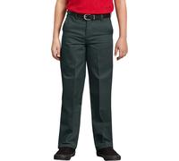 Dickies Boy's Big Flex Waist Flat Front Pants Hunter Green 18