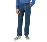 Dickies Boy's Denim Carpenter Jeans, Mid Wash, 14