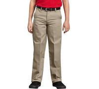 Dickies Boy's Little Flex Waist Flat Front Pants Desert Sand 5