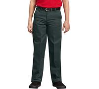 Dickies Boy's Little Flex Waist Flat Front Pants Hunter Green 4
