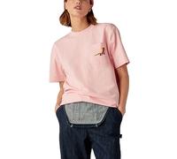 Dickies Men's Unisex BCA Heavyweight Pocket Tee, Quartz Pink, Medium