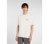 Dickies Burns Short Sleeve T-Shirt White Dark Green - S