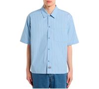 Dickies - Cotton shirt - Venedocia Stripe Shirt SS EndleSS Sky for Men - Size M - Blue Blue M