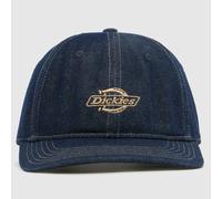DICKIES Denim Dad Cap in Navy & Brown, Cotton One Size
