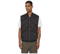 Dickies Diamond Quilted Vest Size Med Black 36976-69062-04