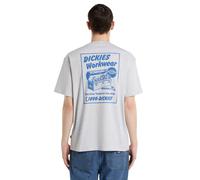 DICKIES Dry Ridge Light Gray T-Shirt Size S