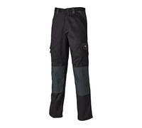 Dickies ED24/7T BGY 46 Everyday Trousers -Black/Grey ,UK- 46T , DE- 126