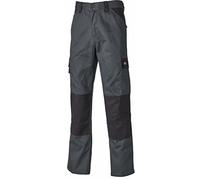 Dickies ED24/7T GRB 28 "Everyday" Trousers Gray/Black, Sz 28, 38 EU