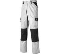 Dickies ED24/7T WGY 48 Size 130 "Everyday" Trousers - White/Grey