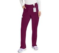 Dickies EDS Essentials Women's Knit Waistband Scrub Pant Small Wine