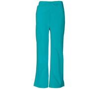 Dickies EDS Signature Scrubs for Women, Drawstring Cargo Pants 86206, Teal Blue, X-S Tall