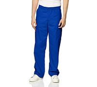 Dickies EDS Signature Scrubs for Women, Elastic Waist Pull-On Cargo Pants for Women in Soft Brushed Poplin 86106, Royal, M