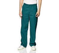 Dickies EDS Signature Scrubs for Women, Elastic Waist Pull-On Cargo Pants for Women in Soft Brushed Poplin 86106, Hunter, 4X-Large
