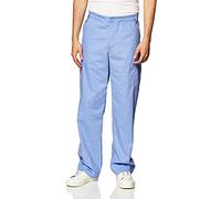 Dickies EDS Signature Scrubs for Women, Elastic Waist Pull-On Cargo Pants for Women in Soft Brushed Poplin 86106, Ceil Blue, S