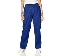 Dickies EDS Signature Women Scrubs Pant Natural Rise Tapered Leg Pull-on 86106, Galaxy Blue, 4X-Large