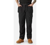 Dickies Eisenhower Premium Reinforced Multi-Pocket Work Trousers Black - 30L