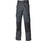 Dickies Everyday CVC Trousers Grey / Black 40" 31"