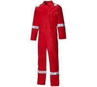 Dickies Everyday Flame Retardant Reflective Taped Coverall Overall Firechief High Visibility Lightweight FR24/7TP+