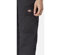 Dickies Everyday Flex Ladies Trousers Black Two cargo pockets, ruler pocket an