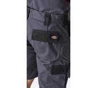 Dickies Everyday Short Grey/Black Two hip pockets and ruler pocket for carryin