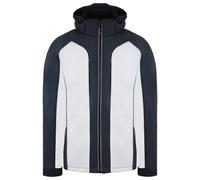 Dickies FLEX Mens White/Grey Softshell Jacket - Size Small