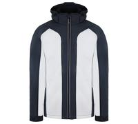 Dickies FLEX Mens White/Grey Softshell Jacket - Size 3XL