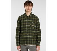 Dickies Forest Check Long Sleeve Shirt Green M Men