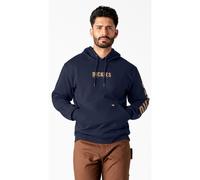 Dickies Graphic Pullover Fleece Size Lge Dark Blue 38235-71287-05