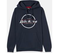 Dickies - Hoodie for Men, Towson Hooded Sweatshirt, Better Cotton Initiative, Navy Blue, M