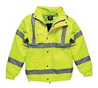 Dickies High Visibility Bomber Jacket EN471 EN343 (SA22050) SIZE XL (48-50'' CHEST)
