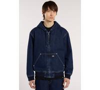 Dickies - Hilham Hooded Dark Indigo - Jeans Jacket - blue - XXL - 100% Cotton,Denim XXL