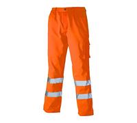 Dickies Hose/Pants/Shorts Hochsichtbare Bundhose Orange-XXL