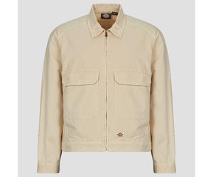 Dickies Jacket FORT SMITH TRUCKER JACKET WOOD ASH in Beige EU S