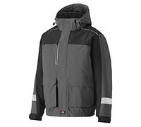 Dickies JW7020 Winter Jacket Grey/Black Size M